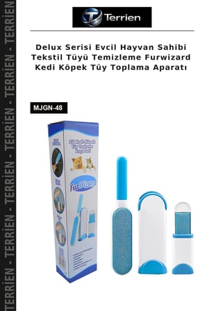 Delux Serisi Evcil Hayvan Sahibi Tekstil Tüyü Temizleme Furwizard Kedi Köpek Tüy Toplama Aparatı