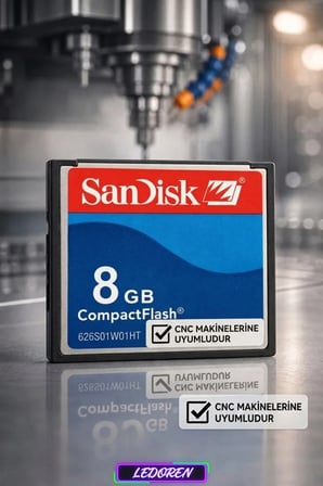 8 Gb Compact Flash Cf Hafıza Kartı