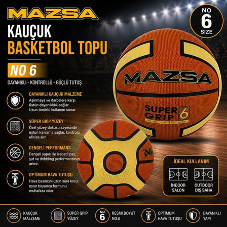 Özel Seri Oyun Aracı Top Antrenman Ürünü 0BB-KRC06001Y69 Yeni Model 6 No Basket Topu