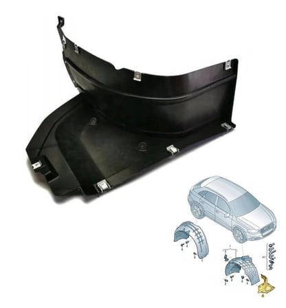 Audi Q3 Sol Çamurluk Davlumbazı Küçük 2012-2020 8U0853887