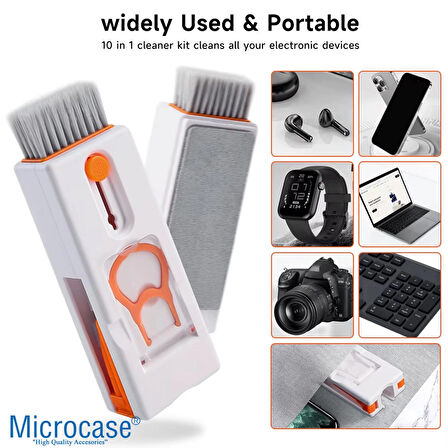 Microcase 11in1 Çok Fonksiyonlu Elektronik Eşya Temizleme ve Fırça Seti - AL5250