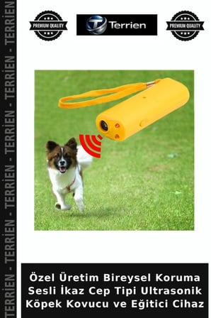 Özel Üretim Bireysel Koruma Sesli İkaz Cep Tipi Ultrasonik Köpek Kovucu ve Eğitici Cihaz
