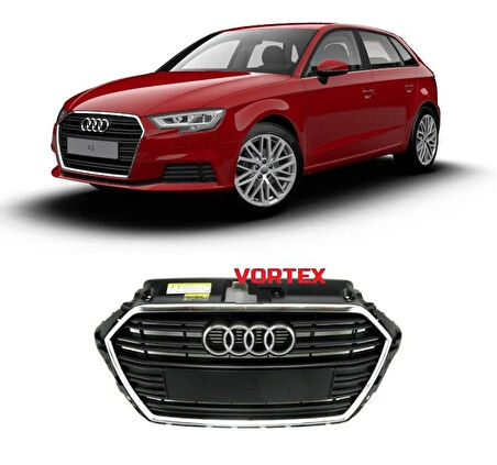 AUDİ - ÖN PANJUR ( BÜYÜK PLAKALIKLI ) A3 2017- - 8V3853651AA
