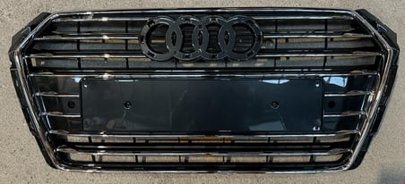 AUDİ - A4 2017 - ÖN PANJUR KROMLU (PARLAK GRİ-BÜYÜK PLAKA) A4 2017-