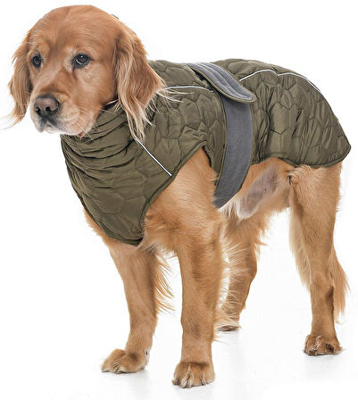 Orta ve Büyük Irk Köpek Mont - Yukata