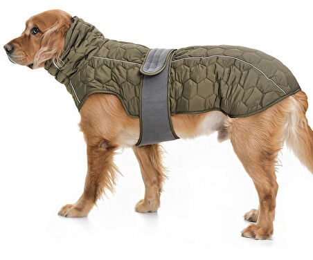 Orta ve Büyük Irk Köpek Mont - Yukata