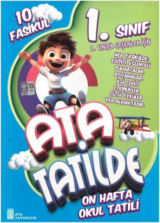 1. Sınıftan 2.Sınıfa Geçenler İçin Ata Tatilde Fasikülü + Tüm Dersler SB+ Can Dostum Hikaye Seti