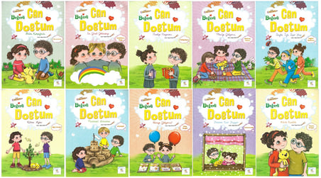 1. Sınıftan 2.Sınıfa Geçenler İçin Ata Tatilde Fasikülü + Tüm Dersler SB+ Can Dostum Hikaye Seti