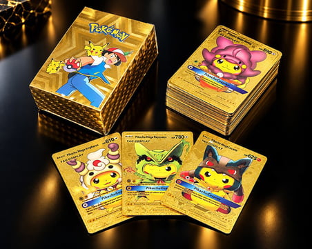 Premium Pokemon Oyun Kartı Nostalji Tutkunları Düello