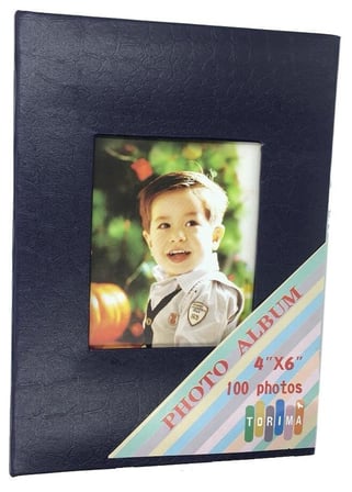 Özel Seri Resim Karanlık Salon Eşyası 4X6 (10X15) 100'lük Fotoğraf Albüm Lacivert