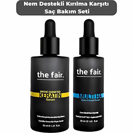 the fair. Nem Destekli Kırılma Karşıtı Saç Bakım Seti