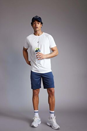 DeFactoFit Slim Fit Dar Kesim Sporcu Kısa Paça Şort B4737AX24SPNV201