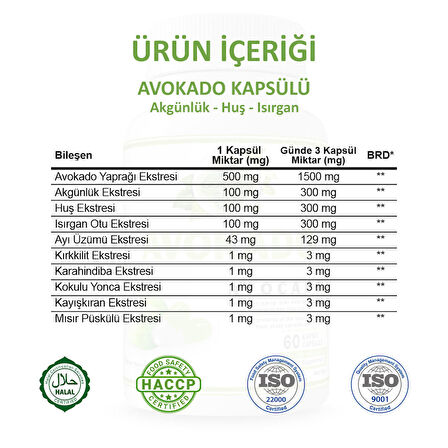 Avokado Kapsül (AVOCADO CAPSULE)
