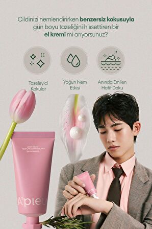 Shea Yağı İçeren Nemlendirici El Kremi A'PIEU Juicy Pang Perfume Hand Cream (Rosemary)