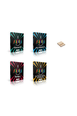 LGS 8. Sınıf Matematik Fen Türkçe ve İnkılap 4lü Set Soru Bankası