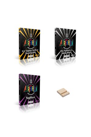 LGS 8. Sınıf İnkılap Din Kültürü ve İngilizce 3lü Set Soru Bankası