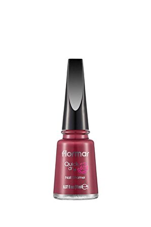 Flormar Oje - Quick Dry Nail Enamel QD20 Rose Taboo 8690604378760