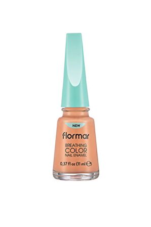 Flormar Nefes Alan Parlak Oje- Breathing Color Nail Enamel- 005 Salmon Pink- 8682536032568