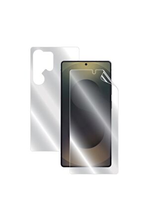 Samsung Galaxy S25 Ultra için IPG Hydrogel Tam Kaplama (Ekran ve Arka Koruma)