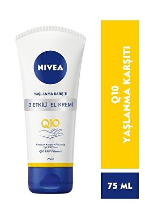 Nivea Q10 Yaşlanma Karşıtı El Kremi 75ml