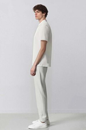 DeFactoFit Slim Fit Dar Kesim Standart Paça Esnek Multifonksiyonel Dokuma Sporcu Pantolon E3333AX25SPGR493
