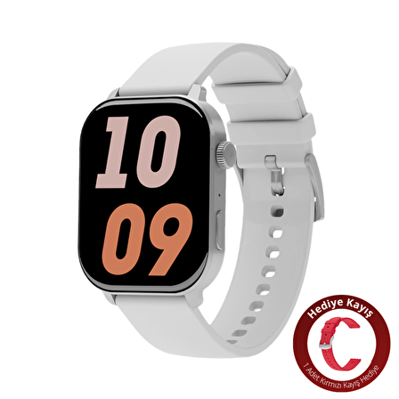 Inteya HiWatch Talk 2 Amoled Ekran Silikon Kayışlı Akıllı Saat (Android ve IOS Uyumlu )