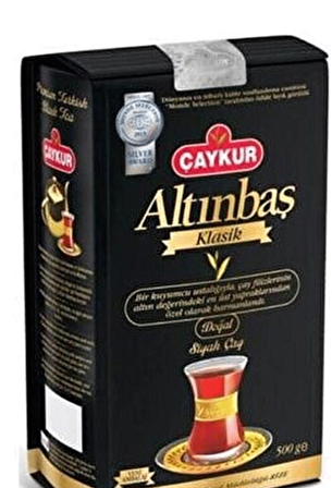 Çaykur Altınbaş Dökme Siyah Çay 500 gr 
