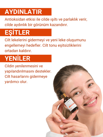 Juvera Vitamin-C Cilt Tonu Dengeleyici Aydınlatıcı Serum 30ml
