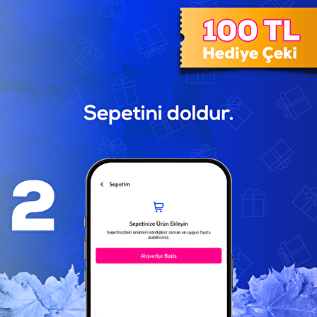 100 TL Hediye Çeki