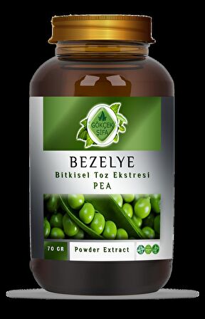 Bezelye Toz Ekstresi 70 Gr. Cam Kavanoz