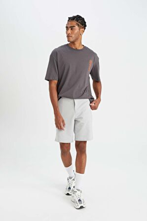 DeFactoFit Standart Fit Sporcu Kısa Paça Şort B1170AX24SPGR91
