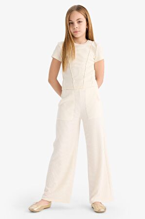 Kız Çocuk Wide Leg Pantolon