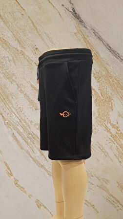 Fibula Moda Siyah Erkek Şort