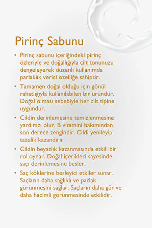 Baga Pirinç Sabunu 125 Gr