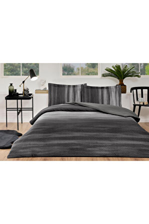 Özdilek Notte Çift Kişilik Lastikli Fitted Çarşaf Nevresim Takımı