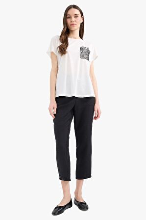 Harem Basic Düz Paça Pantolon
