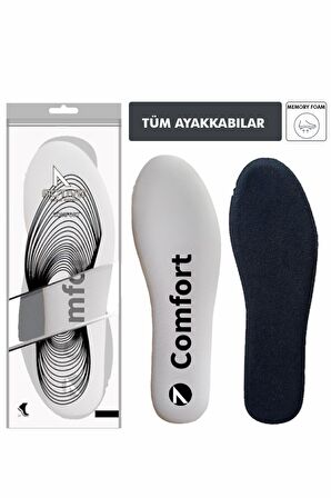 SG01 | Yumuşak Memory Foam Hafızalı, Günlük Ayakkabı Tabanı, Darbe Emici, Konforlu Iç Tabanlık