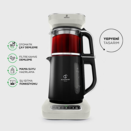 Karaca Robotea Pro 4 in 1 Konuşan Çay Makinesi Starlight