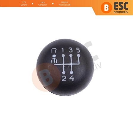 Renault 11 1981-2001 9 L42 1981-2001  7702254889 İçin Siyah Renk Manuel 5 İleri Vites Topuzu