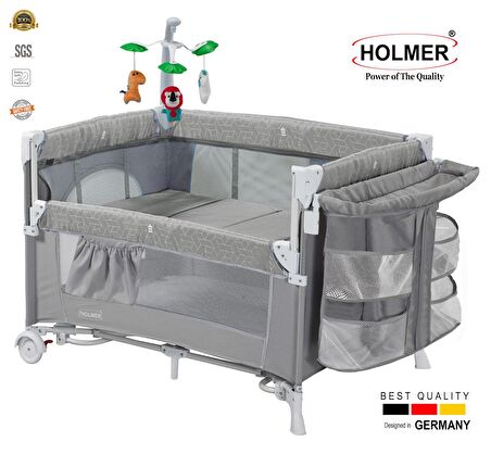 Holmer Maxi Comfort Coolstyle (Anne Yanı-Deluxe Kumaş) Premium Oyun Parkı/Anne Yanı 70x110cm