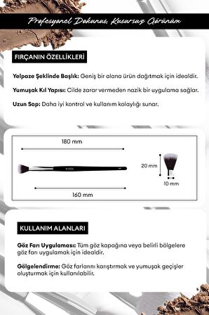 Far Karıştırma Fırçası Cre'Ars Blending Brush #117