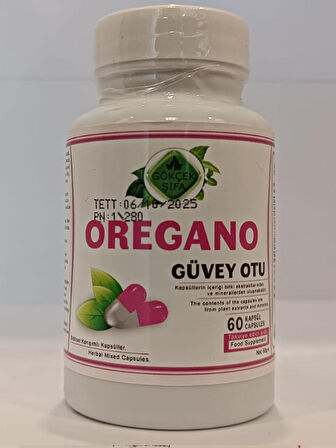 Güvey Otu Kapsül (OREGANO CAPSULE) 60 Adet