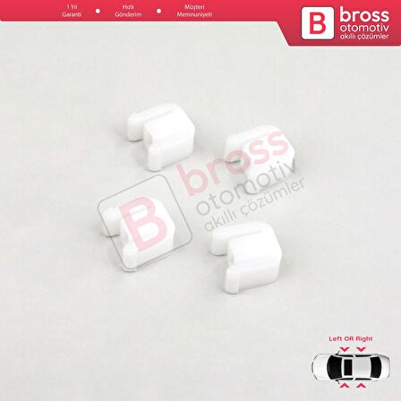 VW Polo Classic 6KV2 için Ön Sağ Cam Kriko Klips Sekmanı