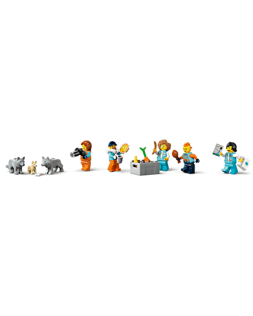 Lego City Kutup Kaşifi Laboratuvar Kamyonu 1064 Parça 60471
