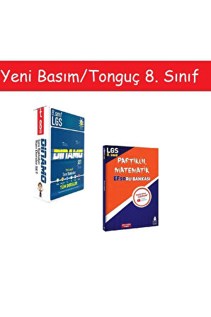 Tonguç 8. Sınıf Dinamo Tüm Dersler Soru Bankası Set & 8. Sınıf Partikül Matematik EFSO Soru Bankası