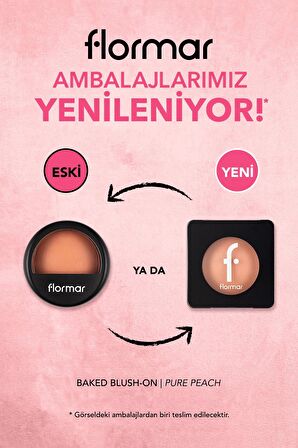 Flormar Baked Blush-on Yüksek Pigmentli & Mat Bitişli Fırınlanmış Allık