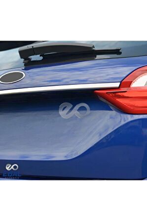 Ford Fiesta krom bagaj çıtası 2018 ve üzeri  P.Çelik