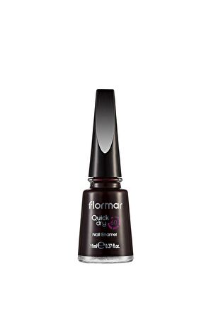 Flormar Quick Dry Hızlı Kuruyan İnce Yapılı Parlak Bitişli Oje