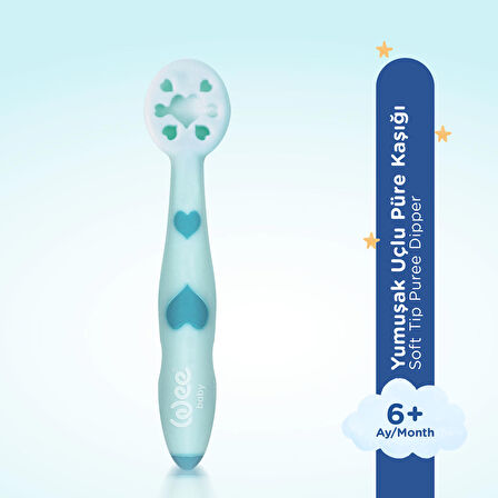 Wee Baby Püre Kaşığı MAVİ