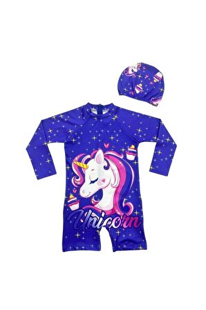 Unicorn Uzun Kollu Mayo - Lacivert